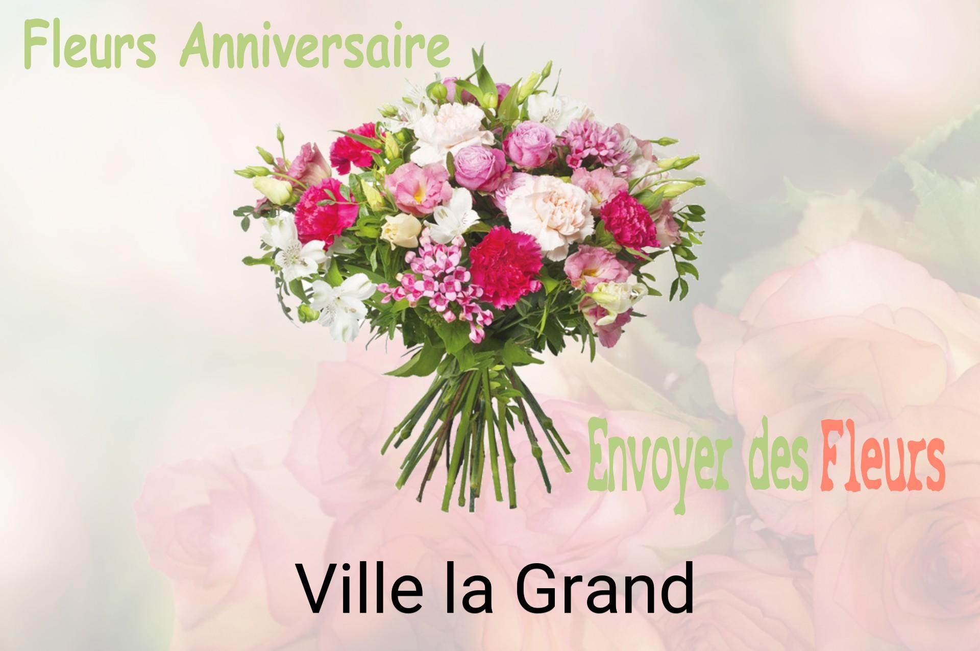 Bouquet de fleurs d’anniversaire livré à Ville-la-Grand