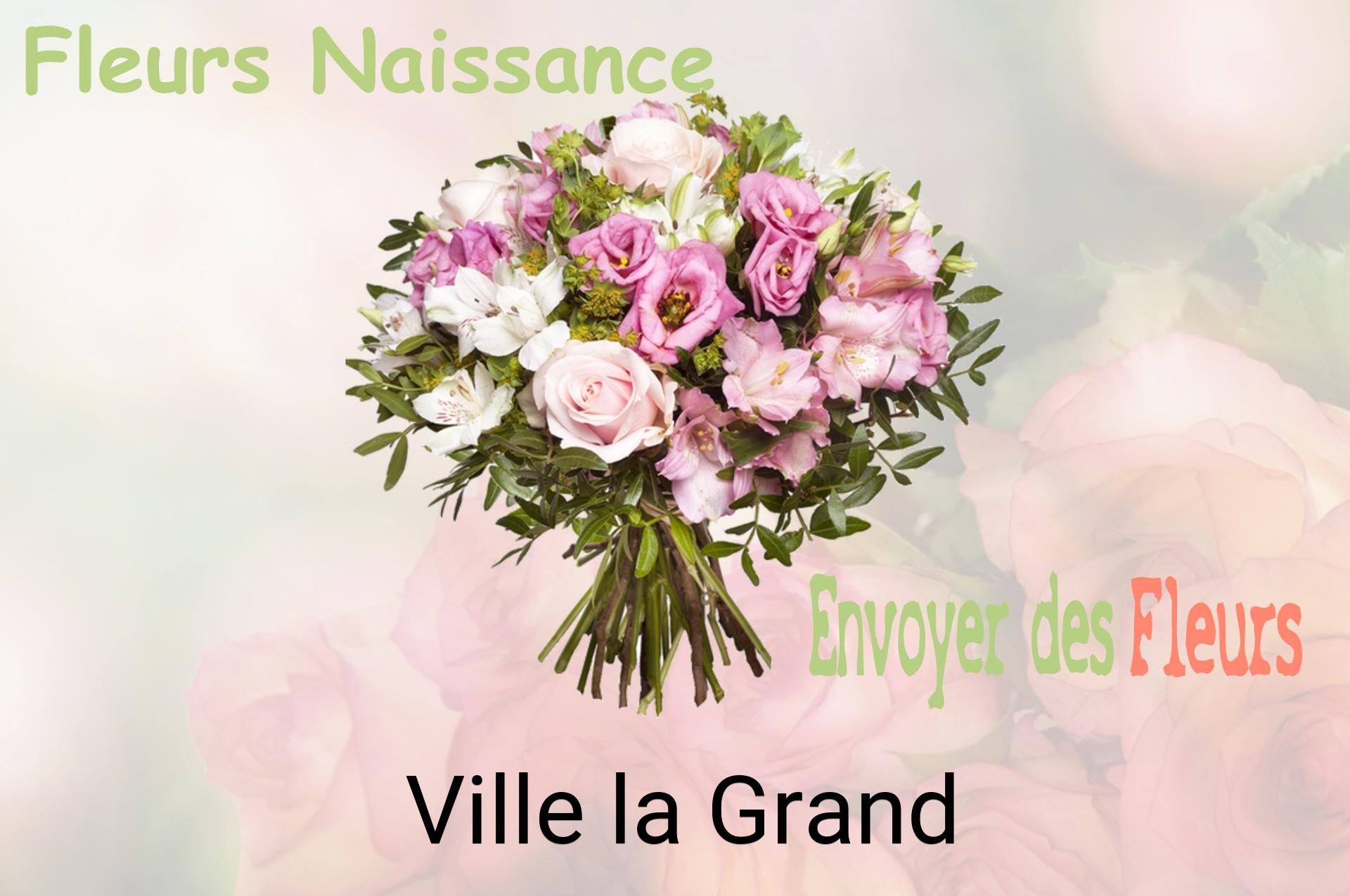Bouquet de fleurs de naissance livré à Ville-la-Grand